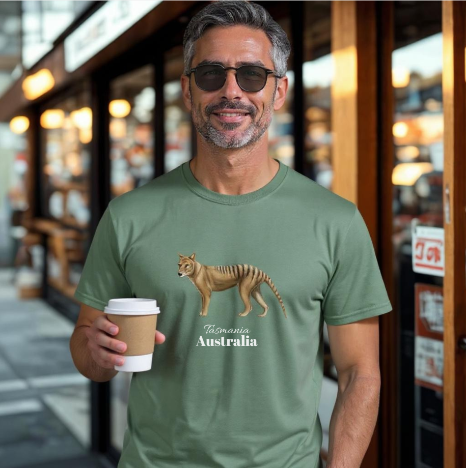 T-Shirt – Men’s/Unisex - Tasmanian Tiger