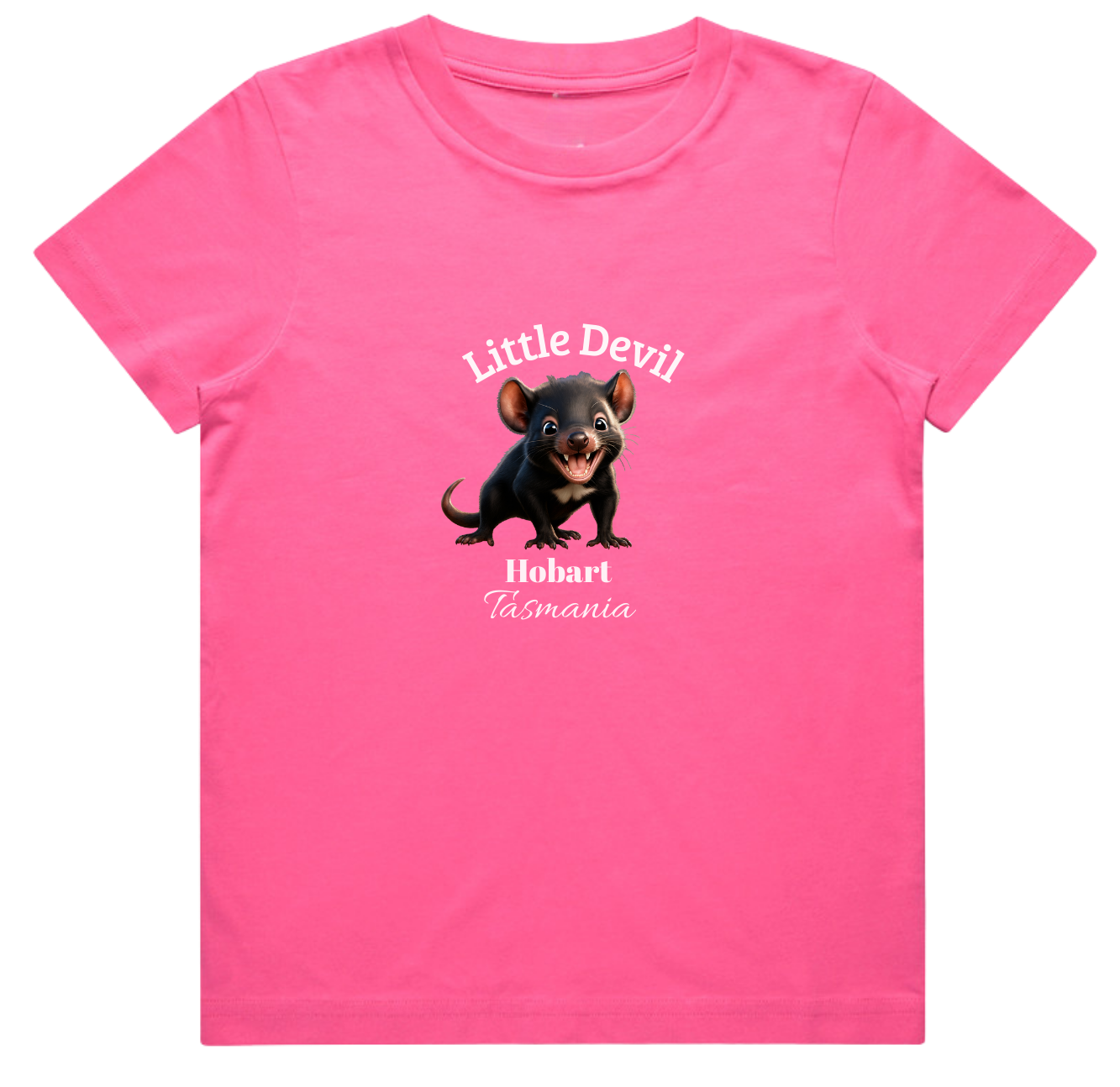 T-shirt - Toddler - Little Devil, Hobart Tasmania - Image 2