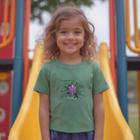 T-shirt – Kids – Powered by Crystals