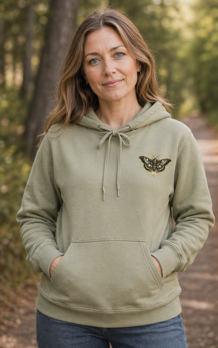 Hoodie - Women's - Celestial Moth - Image 4