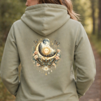 Hoodie - Women's - Celestial Moth