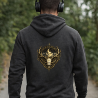 Hoodie – Unisex – Rune Mountains