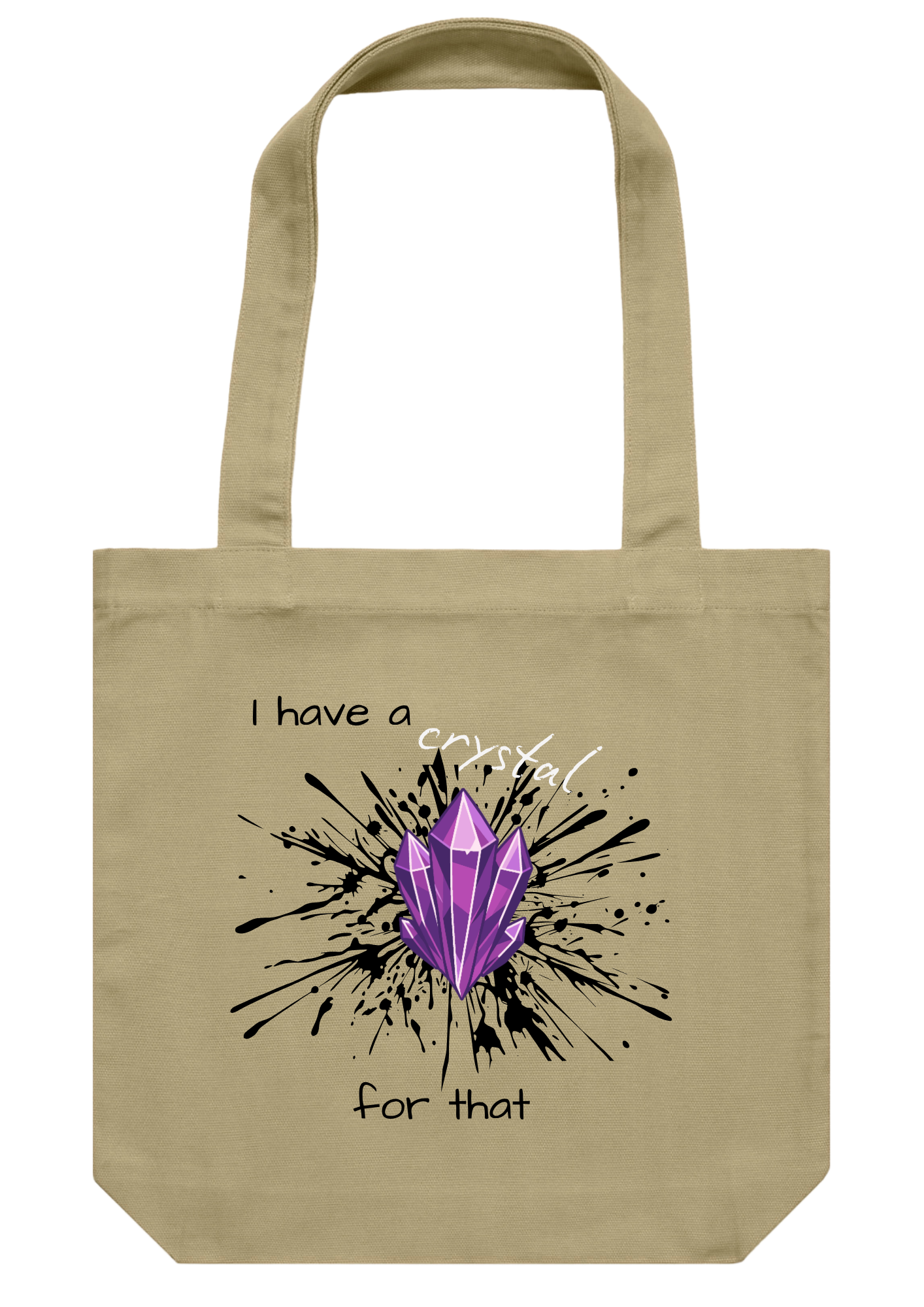 Tote - I have a crystal for that