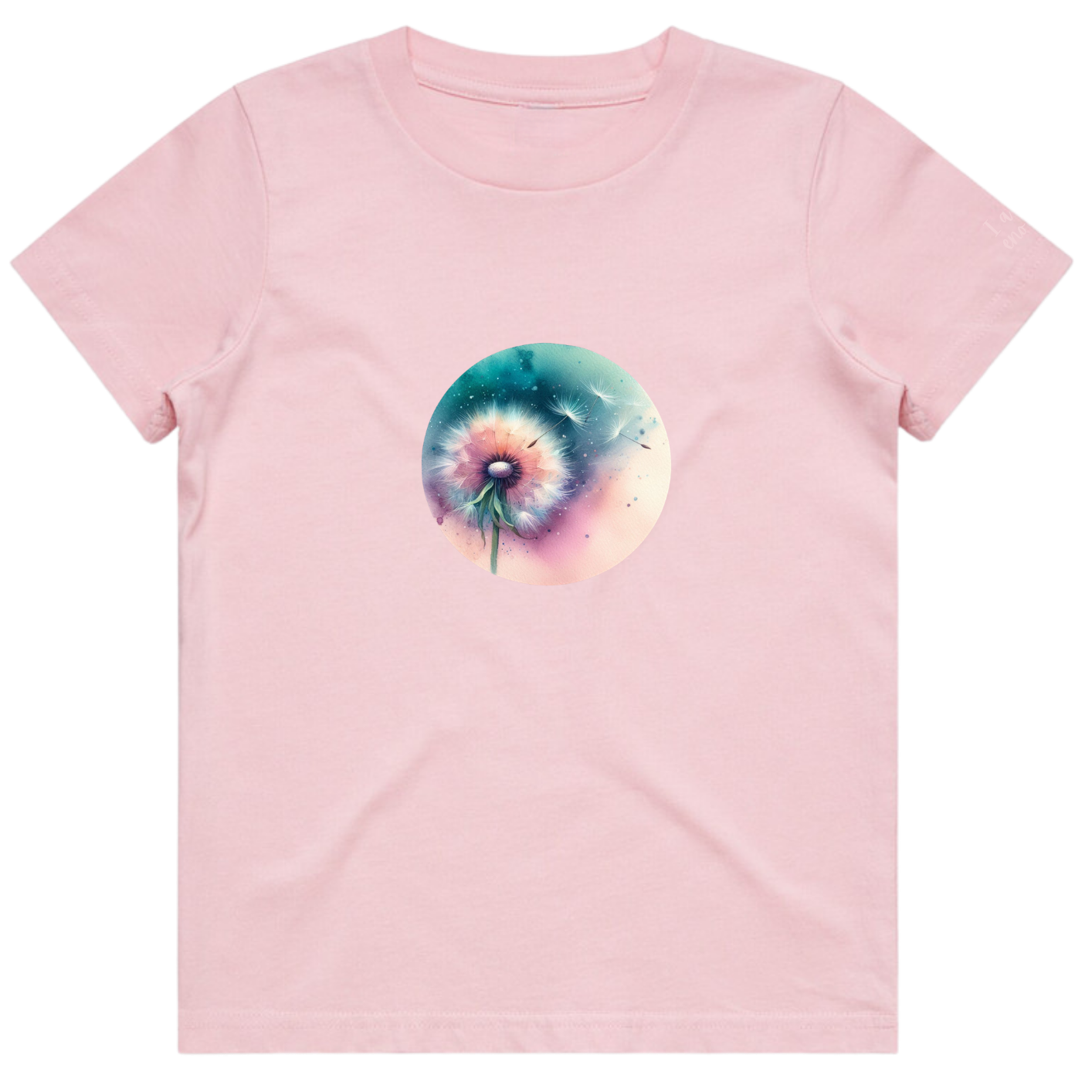 T-shirt – Kid's – Dandelion, I am enough - Image 2