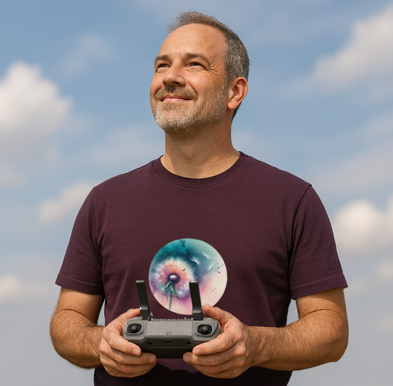 T-Shirt – Men’s/Unisex - Dandelion, I am enough